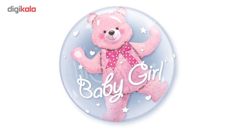 بادکنک فویلی بانیبو مدل Baby Girl سایز 150