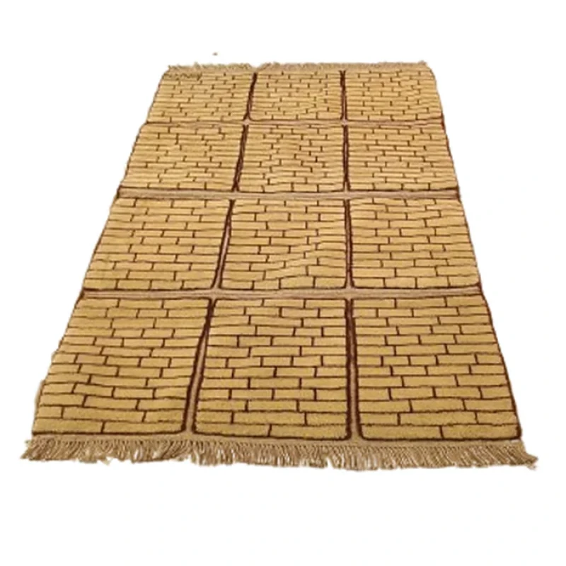 گبه فرش دستباف یک ونیم متری مدل بافت قشقای شیراز کد NKP.Z.N40