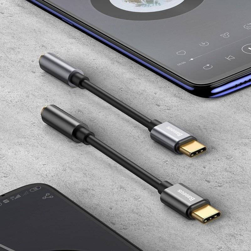 مبدل USB-C به AUX باسئوس مدل L54