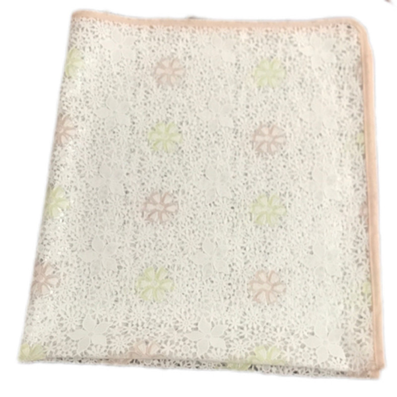 سفره 6 نفره مدل رویال طرح گیپور 140x100 سانتی متر کد 015