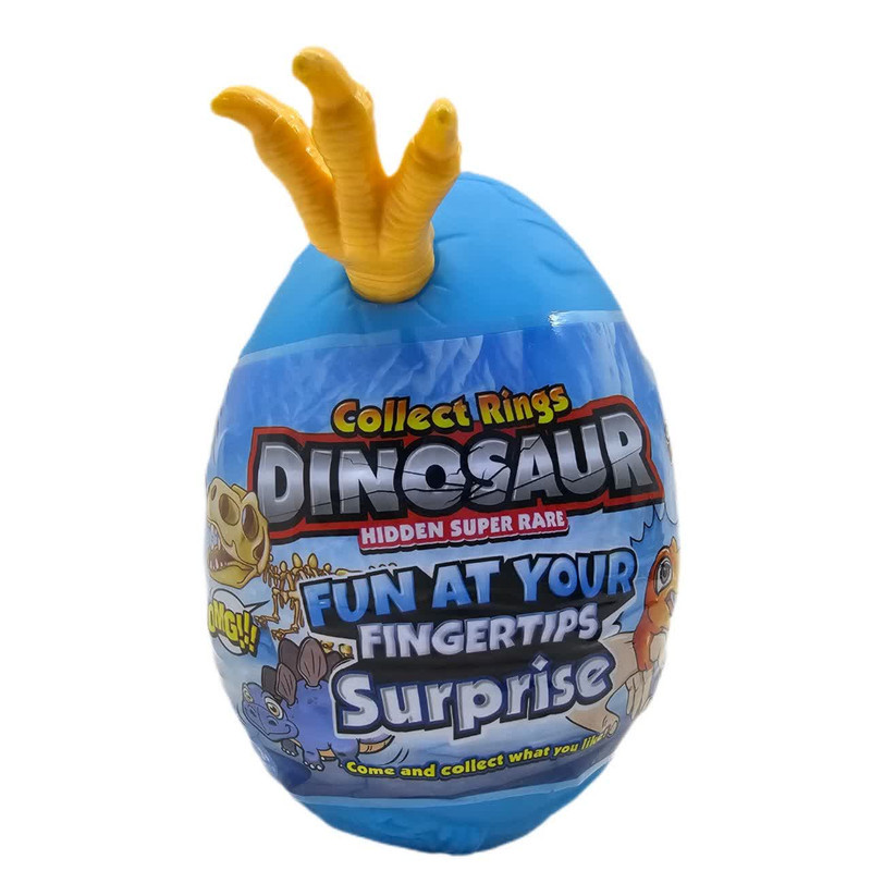 اسباب بازی شانسی ناب سل مدل انگشتر جادویی دایناسور مجموعه 12 عددی کد DINOSAUS MAGIC RING