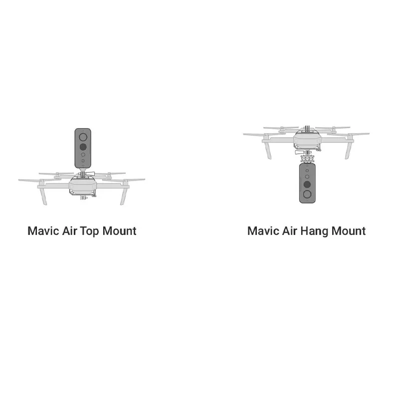 پایه نگهدارنده دوربین اینستا 360 مدل mavic air مناسب برای دوربین ورزشی اینستا 360 onex