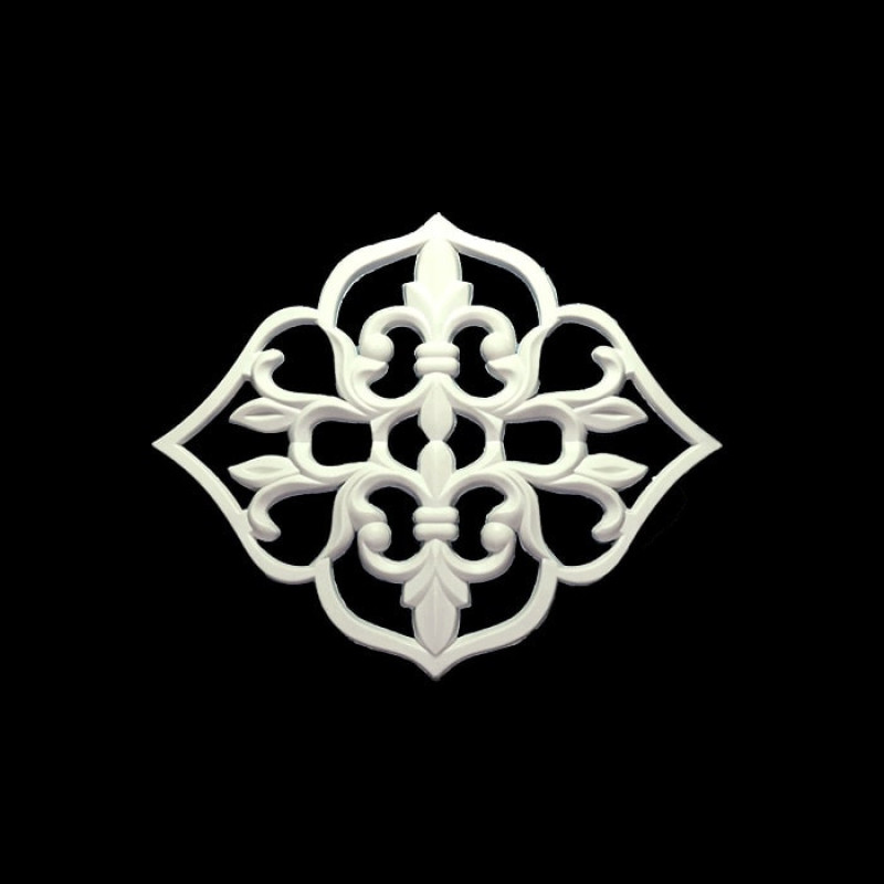 ابزار پیش ساخته مدل گل وسط پی وی سی کد 168 بسته 2 عددی