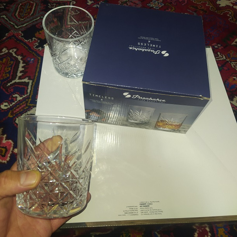 لیوان پاشاباغچه مدل تایملس کد 520414 بسته چهار عددی