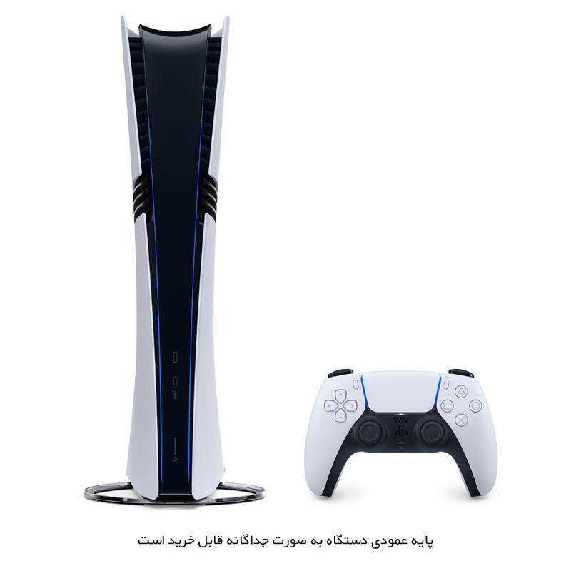 کنسول بازی سونی مدل PlayStation 5 Pro ریجن اروپا نسخه دیجیتال ظرفیت 2 ترابایت به همراه دسته اضافه