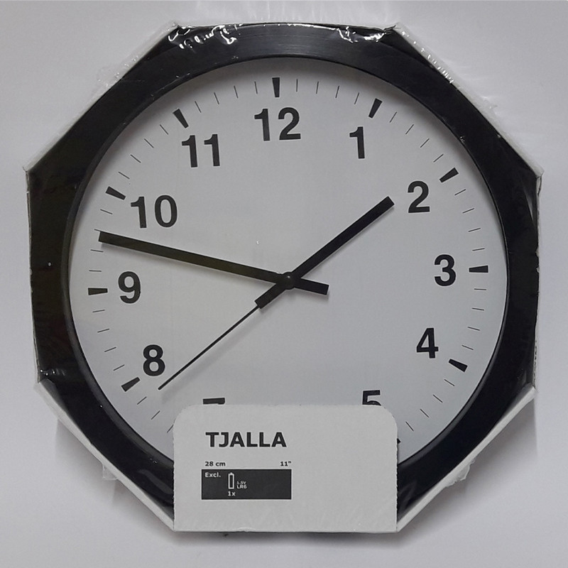 ساعت دیواری ایکیا مدل Tjalla کد 404.662.09