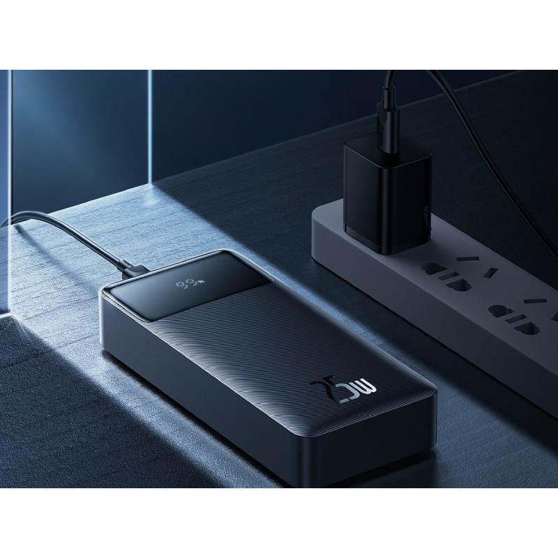 پاوربانک باسئوس مدل Bipow Digital Display 25W PPBD020301 ظرفیت 20000 میلی آمپر ساعت