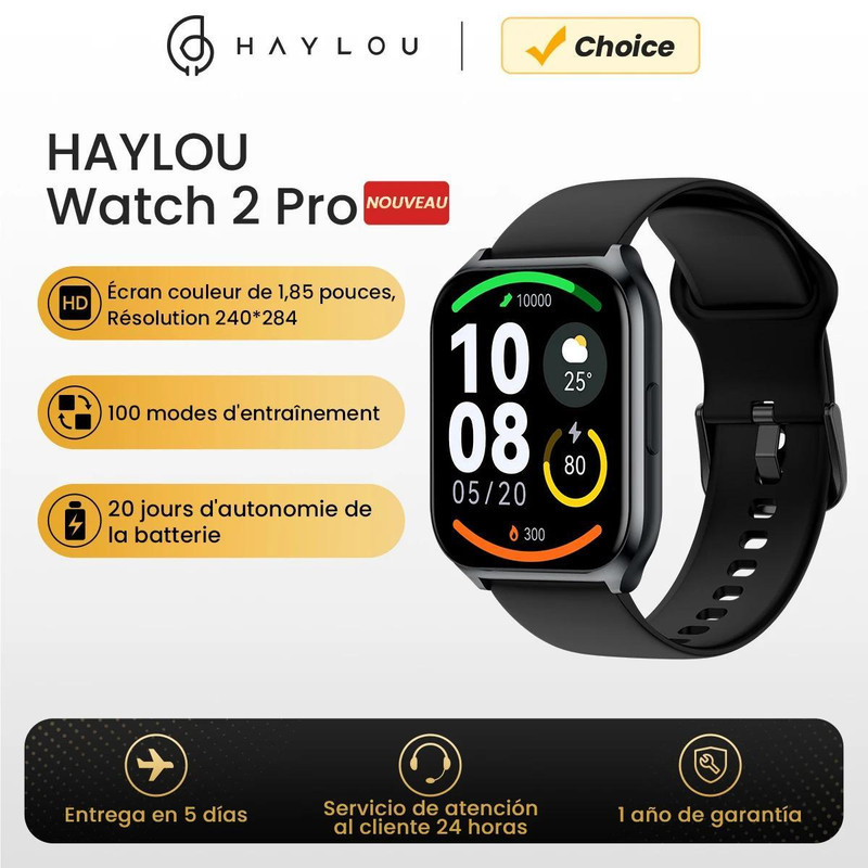 ساعت هوشمند هایلو مدل LS02 Pro