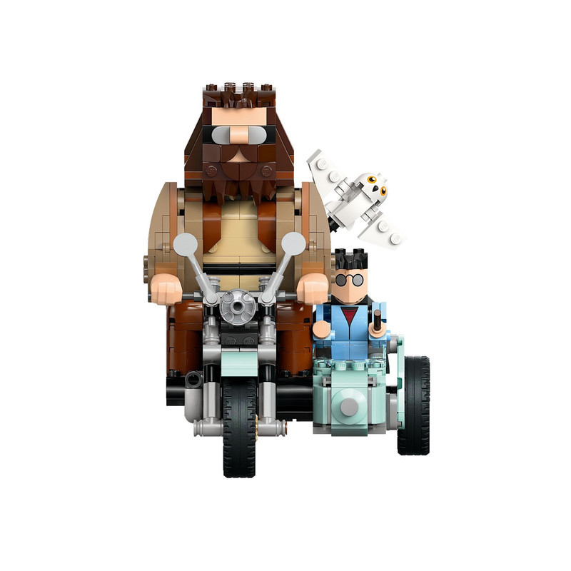 لگو 617 تکه سری هری پاتر مدل Hagrid &amp; Harry s Motorcycle Ride کد 76443
