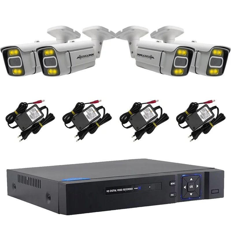 سیستم امنیتی مدل FULL KIT AHD 4 ECONOMIC