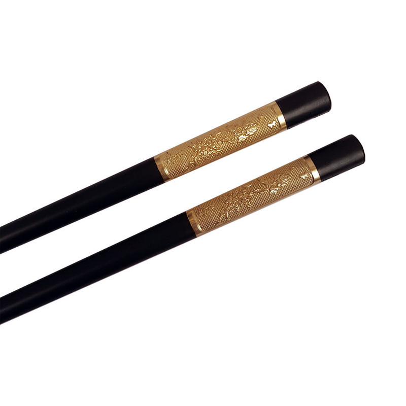 چاپستیک مدل GOLDEN FLOWER کد 20 بسته 2 عددی