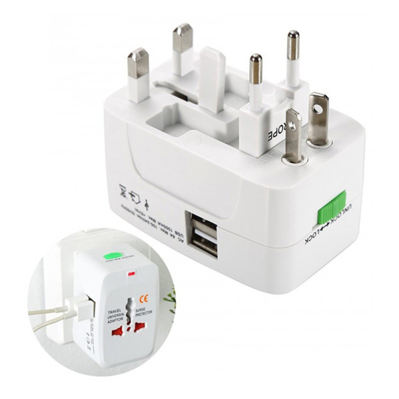 تبدیل همه کاره یونیورسال مدل USB All in One- 2USB