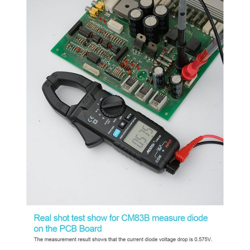 مولتی متر کلمپی دیجیتال مستک مدل CM83B