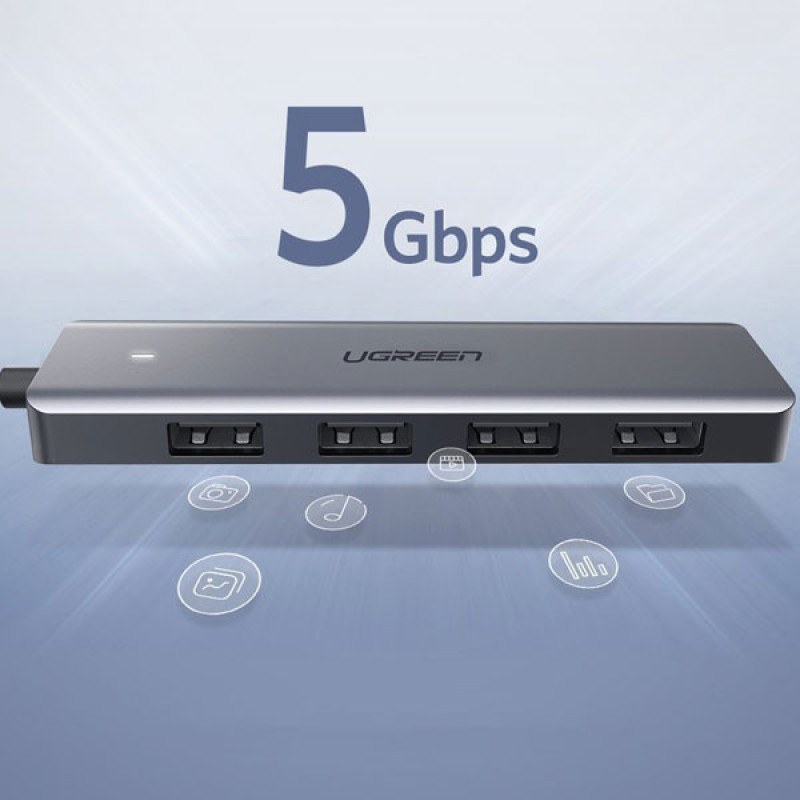 هاب 4 پورت USB-C یوگرین مدل UG-70336