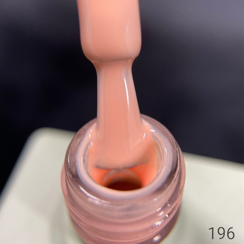 لاک ژل براق ناخن سوچی مدل UV شماره 196 رنگ صورتی پاستیلی