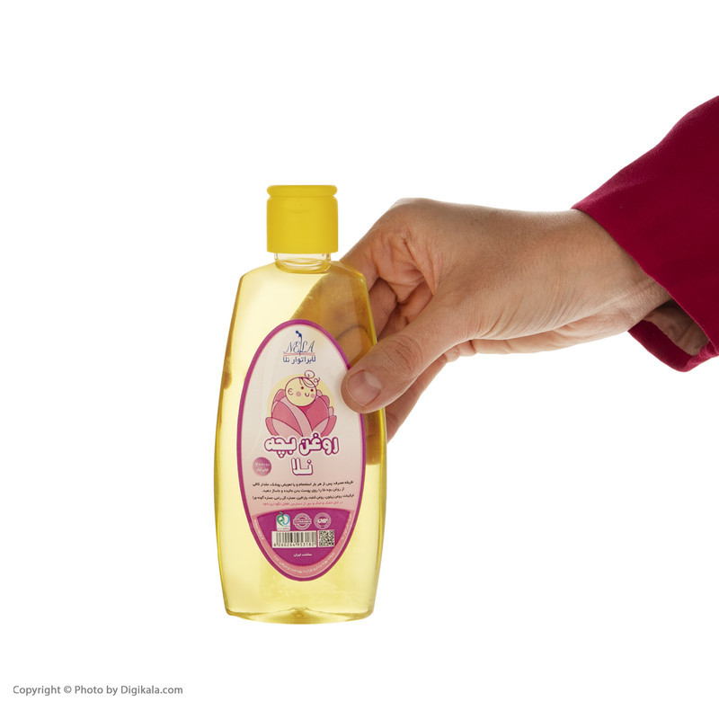 روغن بچه لابراتوار نلا مدل Aloe Vera حجم 200 میلی لیتر