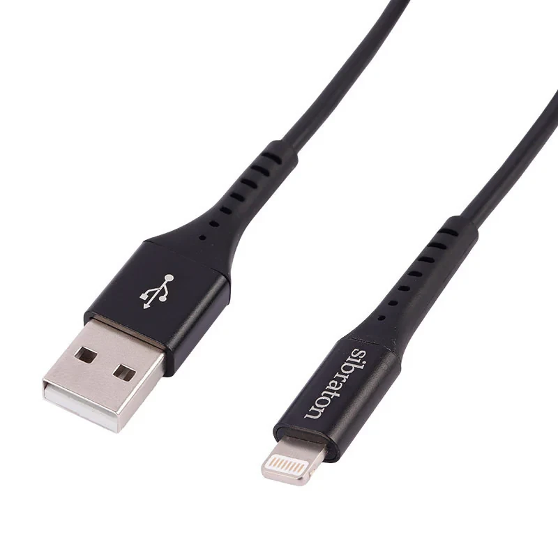 کابل تبدیل USB به لایتنینگ سیبراتون مدل S225i طول 1.1 متر