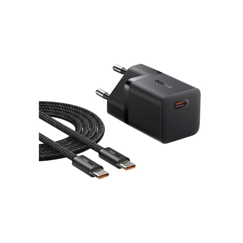 شارژر دیواری 25 وات بیسوس مدل GaN5 Mini