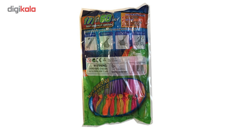 بادکنک آبی بانیبو مدل Water Balloons مجموعه 111 عددی