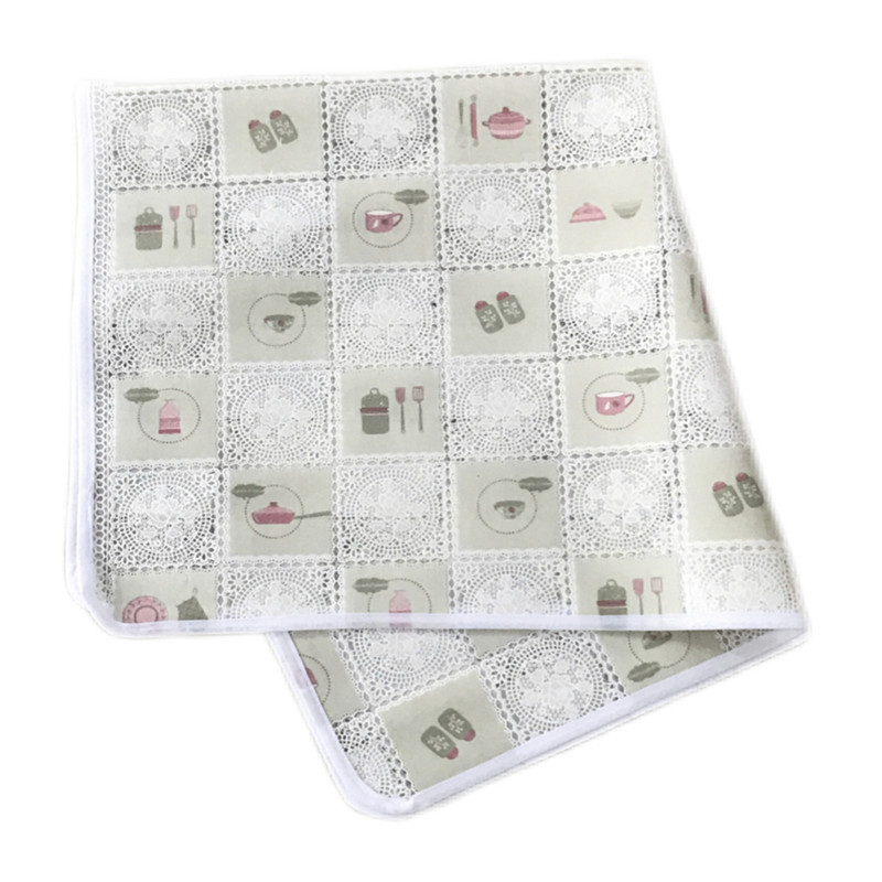 سفره 8 نفره مدل رویال طرح گیپور سایز 140×140 سانتی متر کد 04
