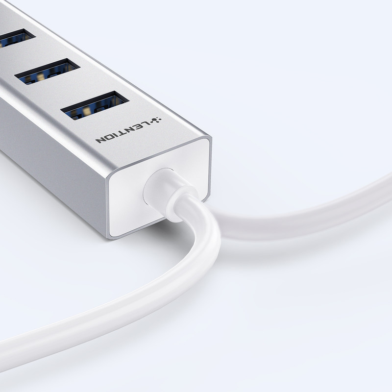 هاب 4 پورت USB-A لنشن مدل H22S