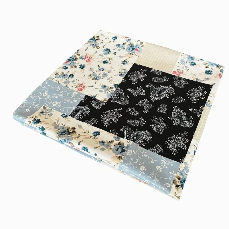 ملحفه پنبه مدل روانداز کد LS5048 دونفره سایز 210×220 سانتی متر
