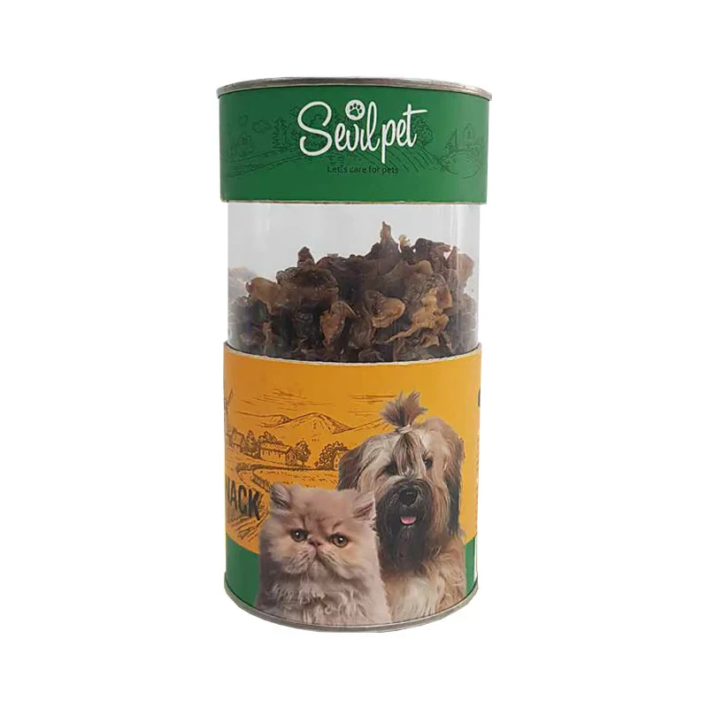 غذای تشویقی سگ و گربه سویل پت مدل Chicken Gizzard Snack وزن 80گرم