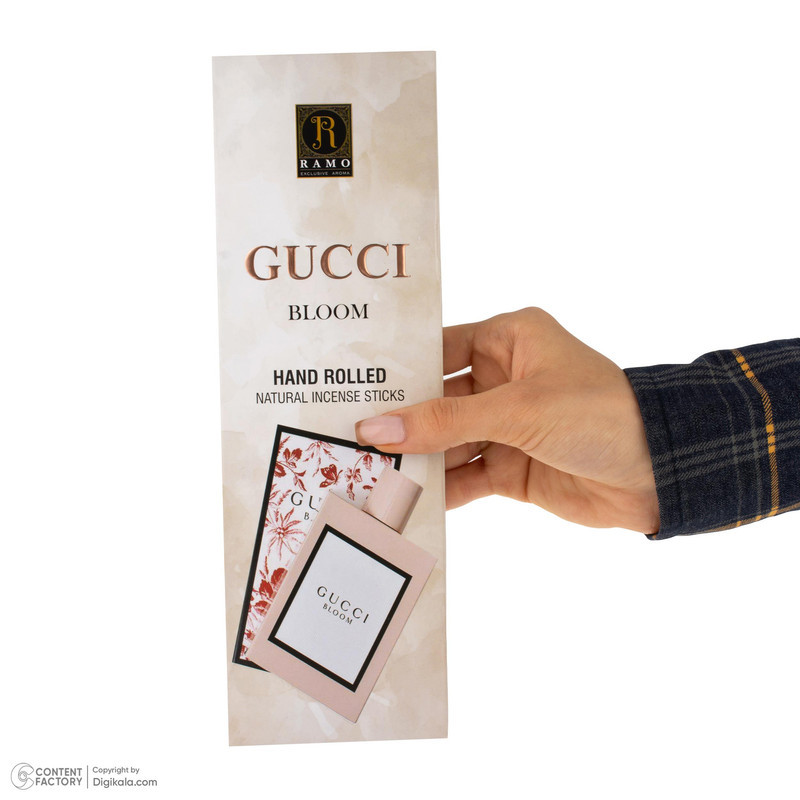 عود رامو مدل 004 رایحه ادکلن GUCCI BLOOM بسته 20 عددی