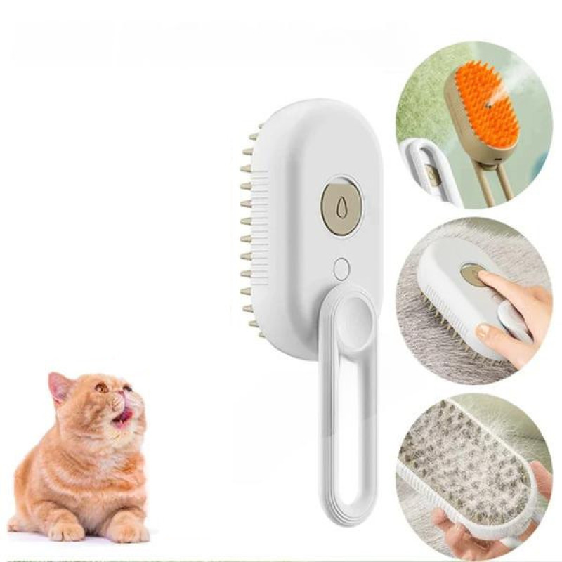 برس بخار سگ و گربه مدل Pet MASSAGE Brush