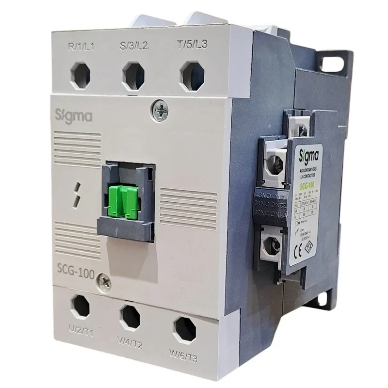 کنتاکتور سه فاز 100 آمپر سیگما کد SCG-100