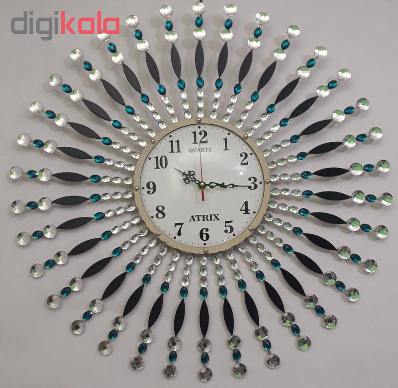 ساعت دیواری آتریکس مدل خورشیدی کد A336