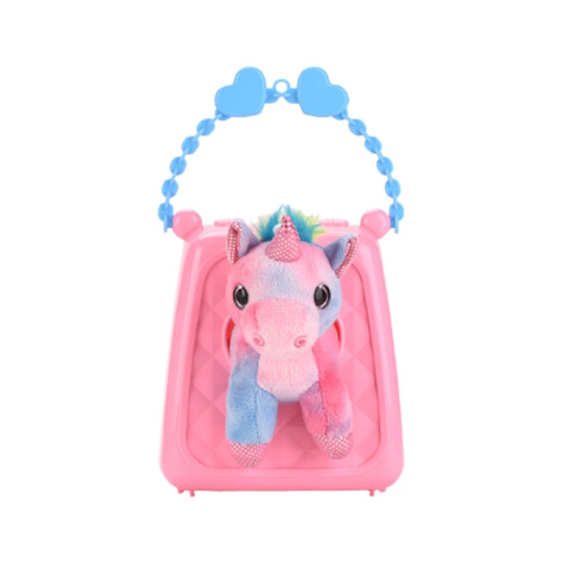 اسباب بازی مدل پونی کیف دار طرح Cute unicorns کد DR5048