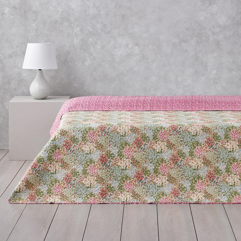 روتختی دو نفره انگلیش هوم مدل Blossom Bouquet-cift سایز 220x200 سانتی‌متر