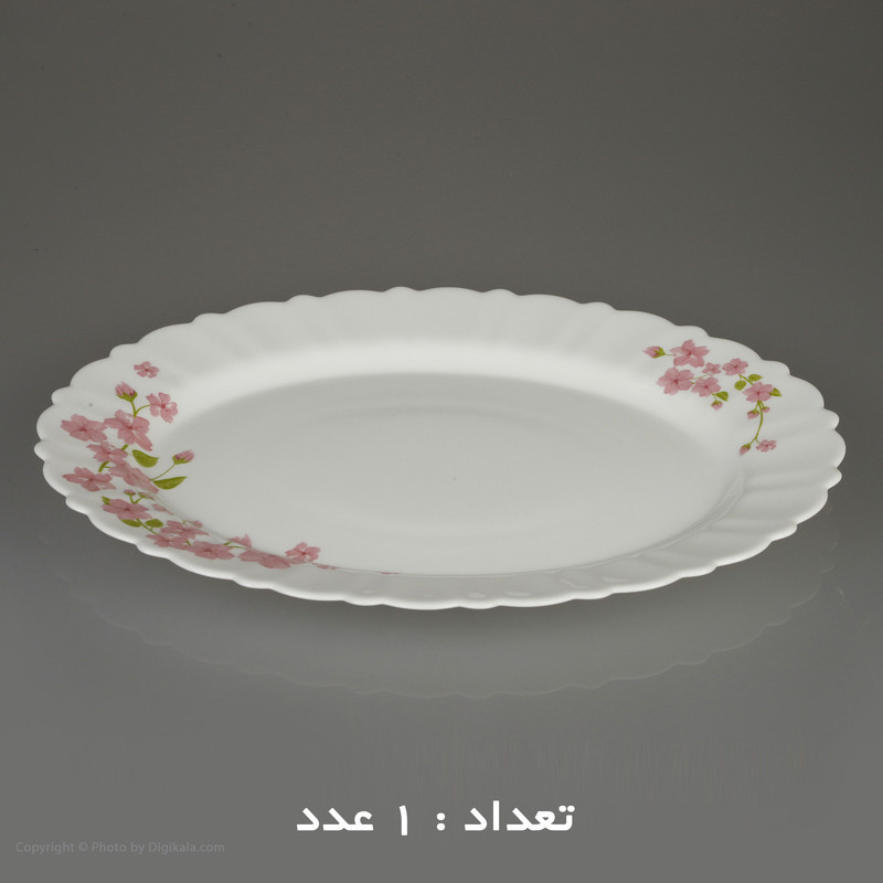 سرویس 25 پارچه اپال طرح دایره مدل اما کنگره