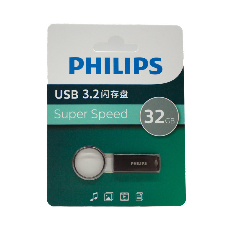 فلش مموری فیلیپس مدل FM21UA-B 3.2 ظرفیت 32 گیگابایت با رابط USB 3.2