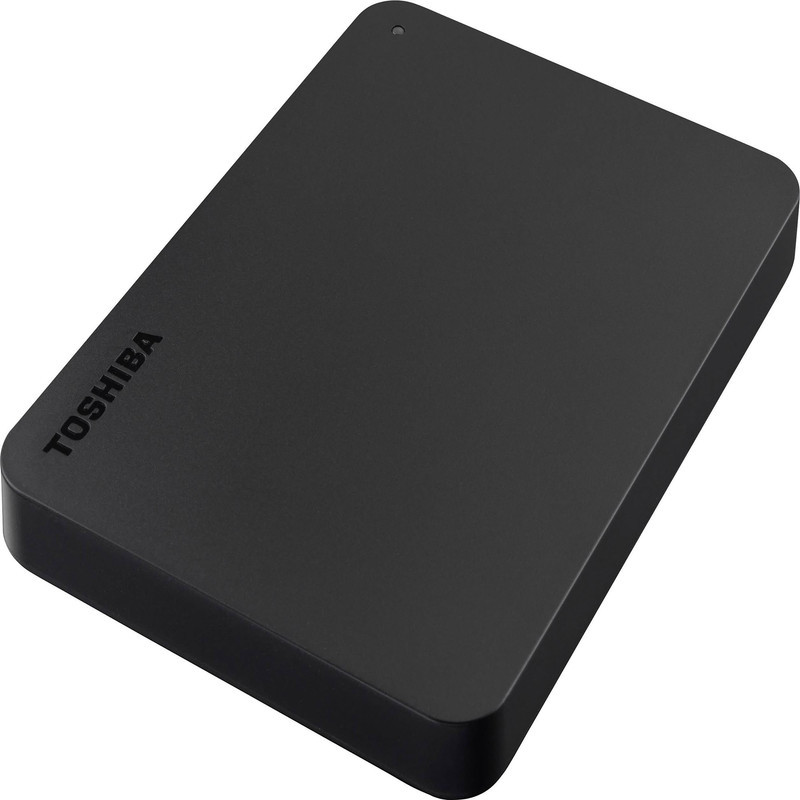 هارد اکسترنال توشیبا مدل Canvio Basics ظرفیت یک ترابایت دارای رابط USB Type-A 3.0