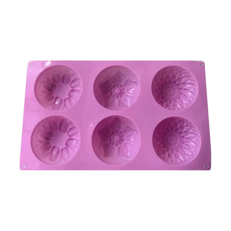 قالب ژله مدل سیلیکونی سه گل
