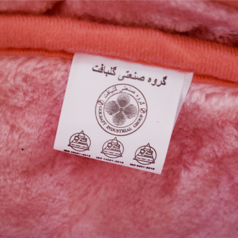 پتو گلبافت  کد 66206 سایز 160x220 سانتی متر