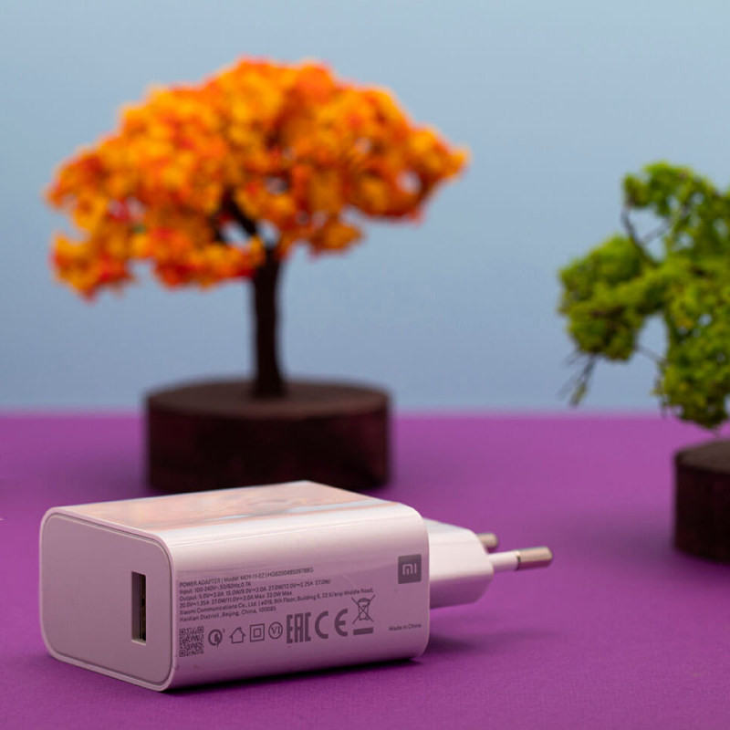 شارژر دیواری شیائومی مدل MDY-11-EZ _POCO به همراه کابل تبدیل USB-C