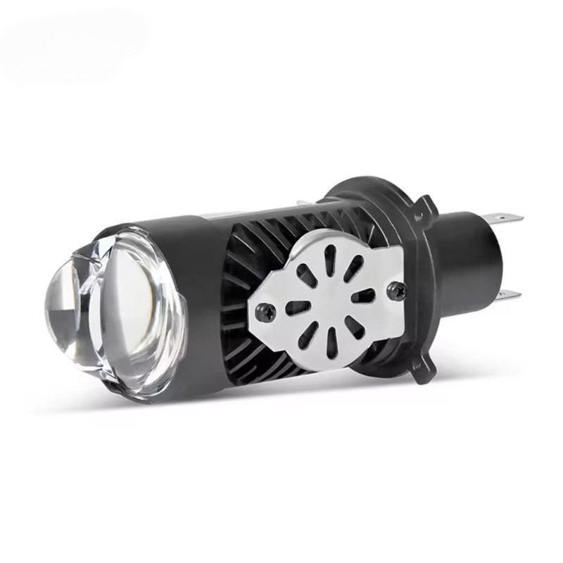 هدلایت موتور سیکلت مدل H4 Mini LED Lens
