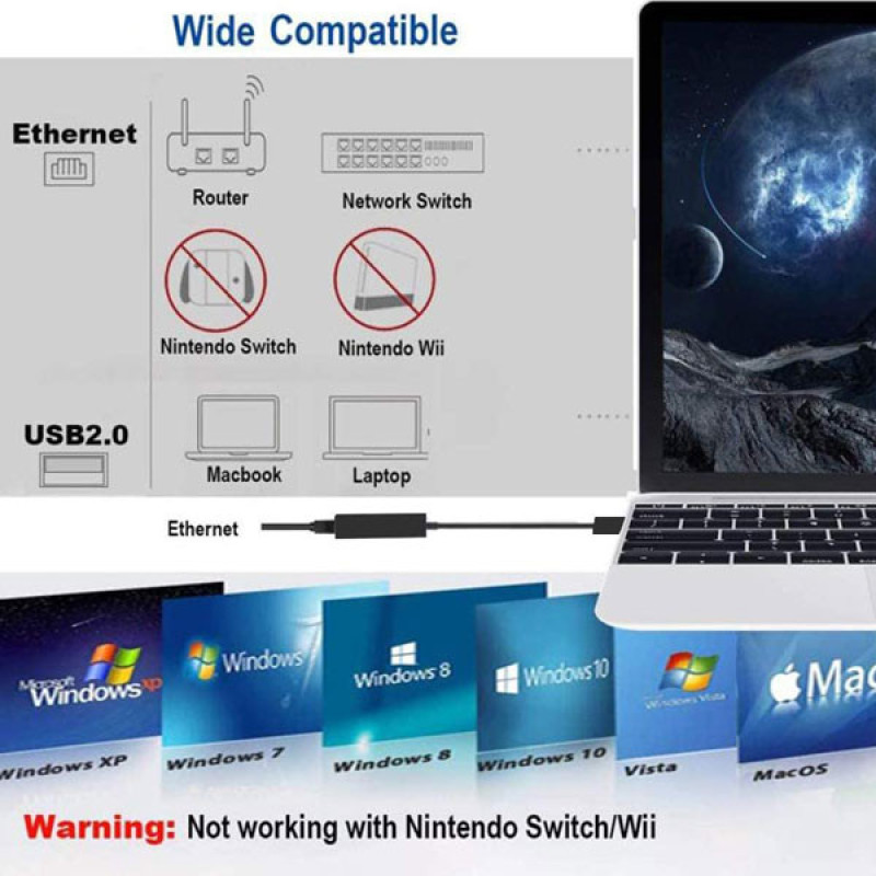 مبدل USB به RJ45 مدل LAN11529