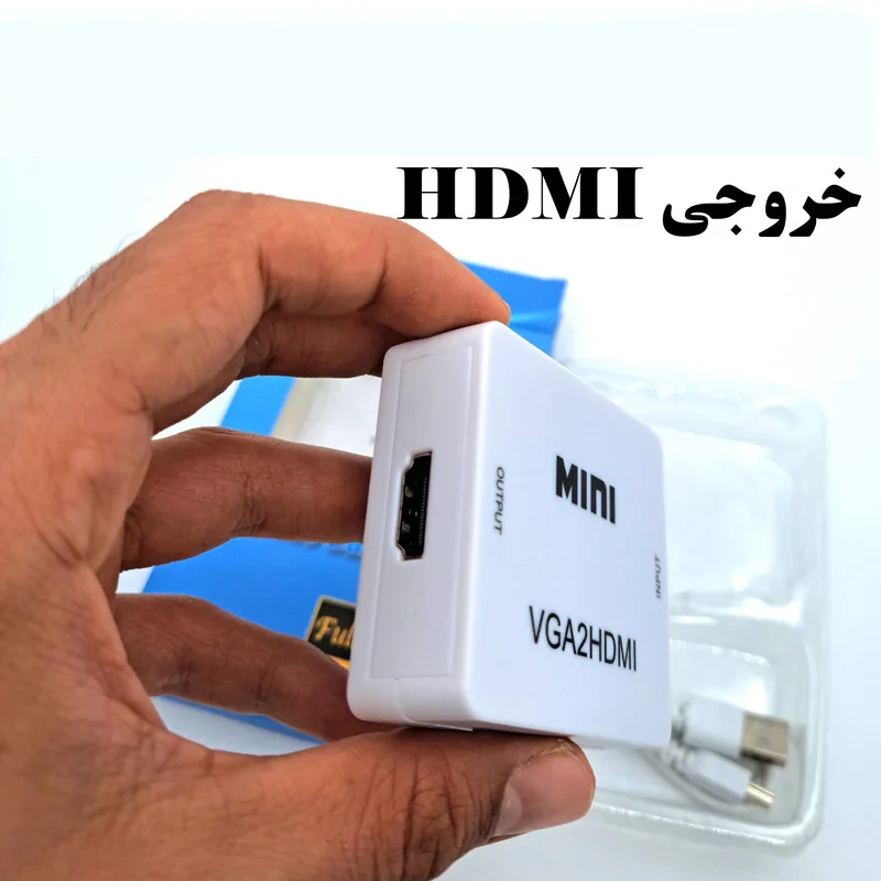 مبدل VGA به HDMI مدل VGA2HDMI