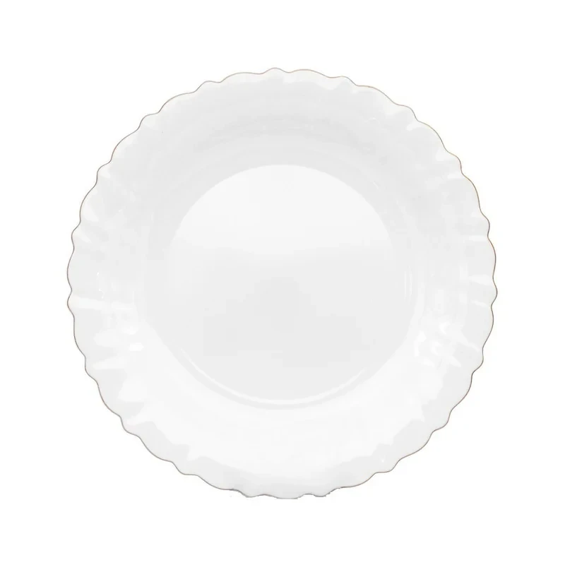 بشقاب خورش خوری دیلایت مدل لب طلا