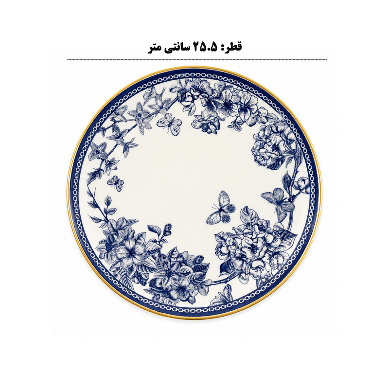 بشقاب غذاخوری گونول مدل G4185 Spring مجموعه 6 عددی