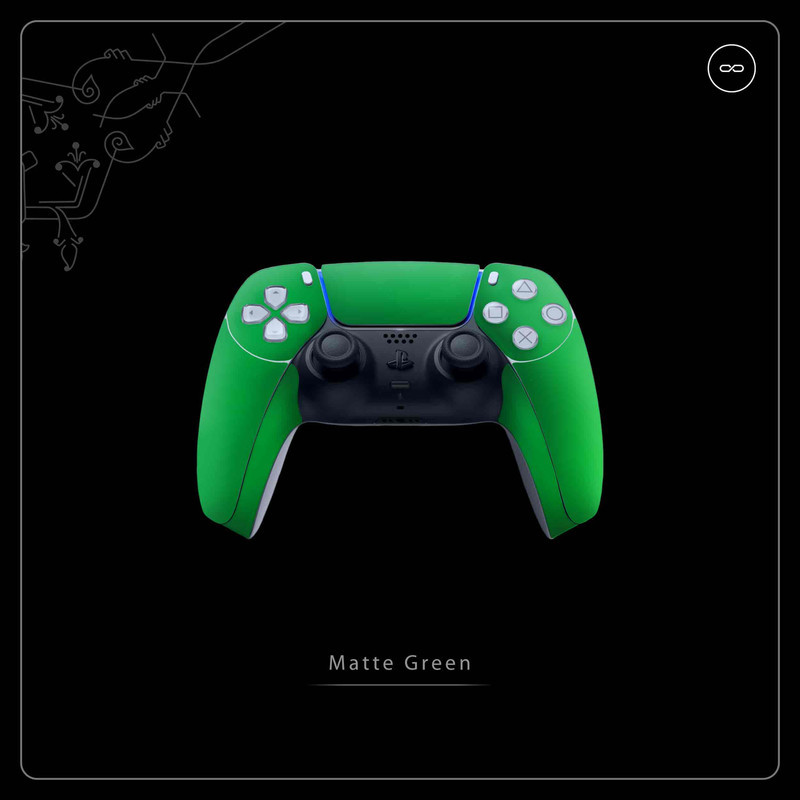 برچسب دسته بازی PS5 ماهوت مدل Matte-Green بسته دو عددی
