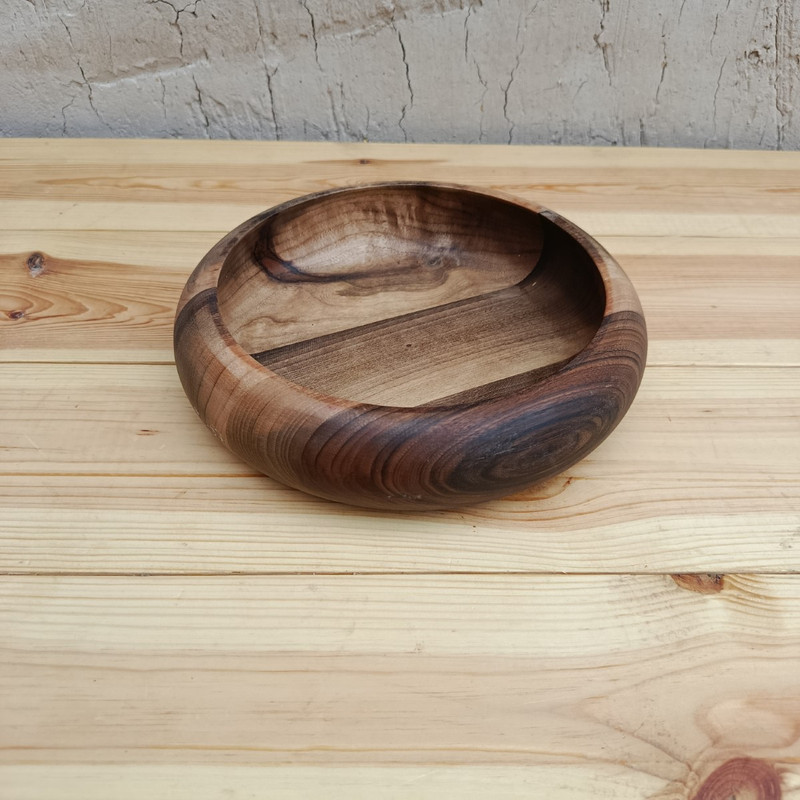 کاسه چوبی مدل d518