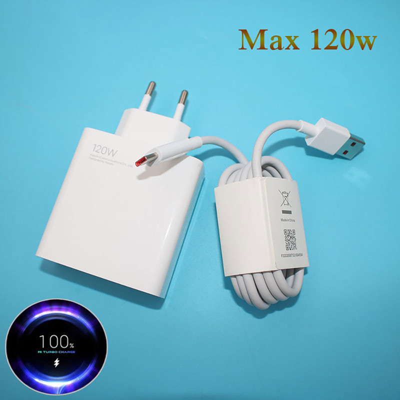 شارژر دیواری 120 وات مدل MDY-13 -EE به همراه کابل تبدیل usb-c