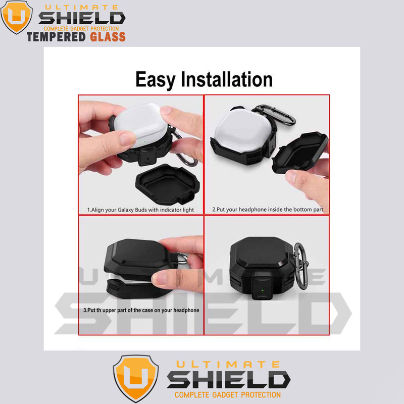کاور آلتیمیت شیلد مدل Eggshell-UL مناسب برای کیس سامسونگ Galaxy Buds FE