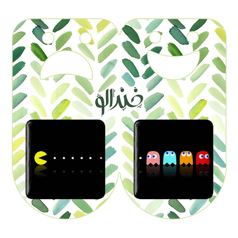 مگنت خندالو مدل بازی پک من Pac Man کد A81 مجموعه 2 عددی