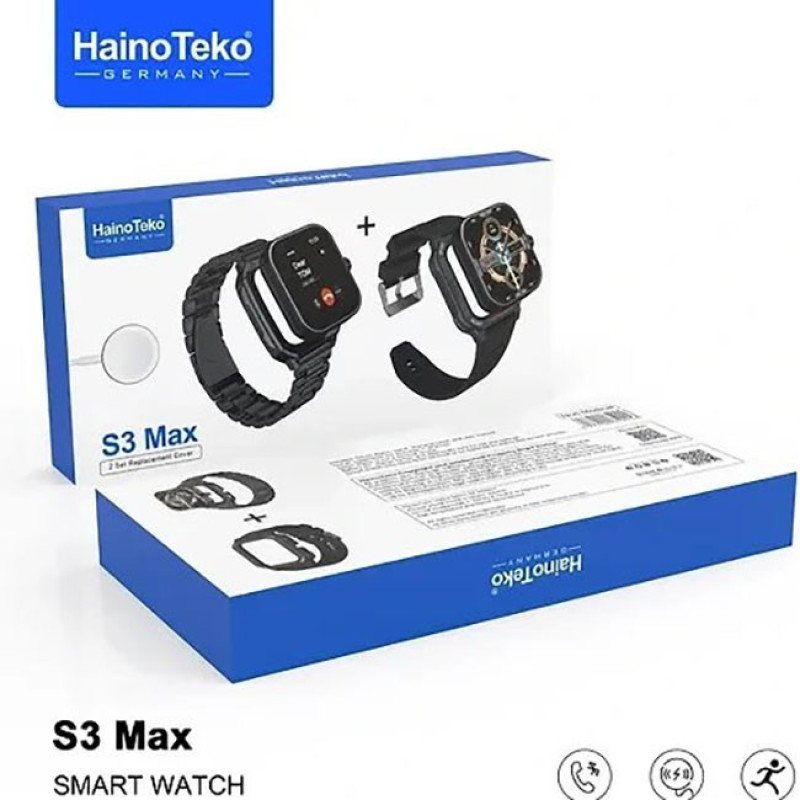 ساعت هوشمند1.78 اینچی هاینو تکو مدل S3 Max با بند سیلیکونی